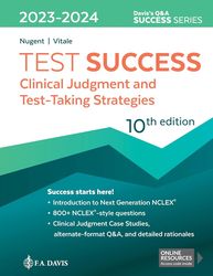 test success clinical judgment and test-taking strategies 10th edition - ebook pdf instant download