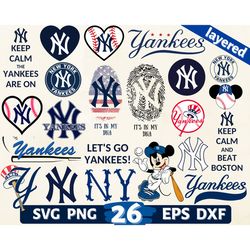 new york yankees, new york yankees svg, mlb svg, baseball svg file