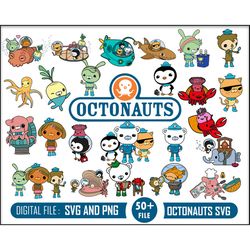 octonauts, octonauts svg, octonauts clipart octonauts cut file, octonauts birthday