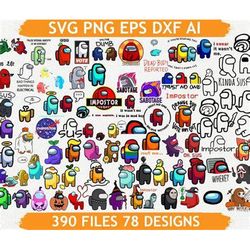 among us svg bundle- instant download