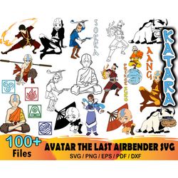 100 avatar the last airbender svg, aang svg, anime svg, aang svg, airbender svg, appa svg, avatar aang svg, avatar svg,