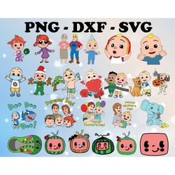 cocomelon svg, bundles cocomelon svg, png,dxf, pdf, jpg...