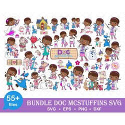 doc mcstuffins bundle svg clipart instant digital download