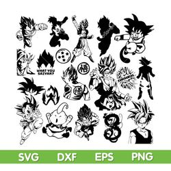 files dragon ball svg bundle, dragon ball z svg, goku png, dragon ball png, dragon ball z png, dragon ball logo