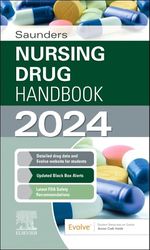 saunders nursing drug handbook 2024 1st edition