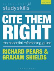 cite them right 12th edition