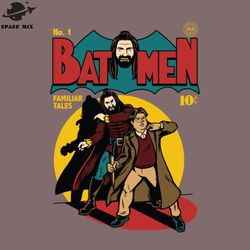 batmen comic png design