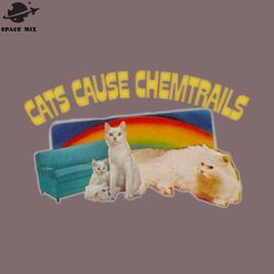 cats cause chemtrails retro catl lover conspiracy crossover  png design