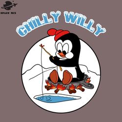 chilly willy v2 80s 90s png design