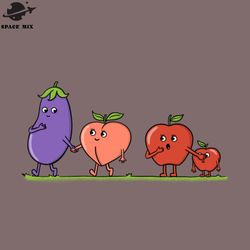 emojis eggplant and peach png design