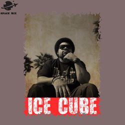 ice cube vintage hiphop png design