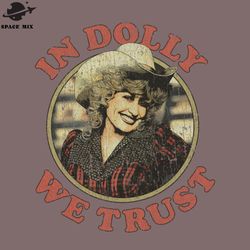 in dolly we trust 1984 png design