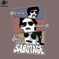 sabotage vintage hiphop png design