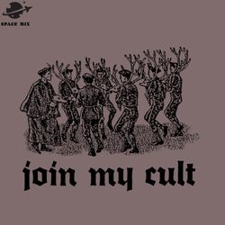 join my cult  png design