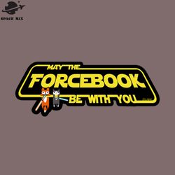 may the forcebook be with you png design