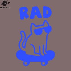 rad cat png design