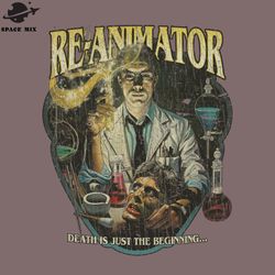 reanimator death is just the beginning 1985 png design