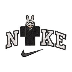 nike bunny lego embroidery design, bunny embroidery, nike design, embroidery shirt, embroidery file, digital download