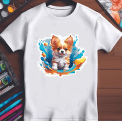 puppy t-shirt customized funny t-shirt, women, men, youth, kids t-shirt