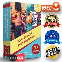 photoshop actions :3000 exclusive photoshop action