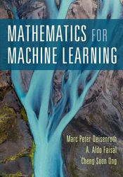 mathematics for machine learning 1st edition by marc peter deisenroth e-book, pdf book, download book, digital book