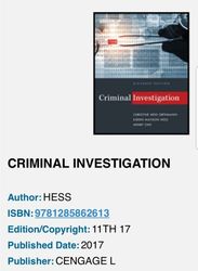 criminal investigation 11th edition e-book, pdf book, download book, digital book