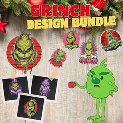 grinch svg bundle| grinch t-shirt design|grinch svg design|christmas t-shirt design|grinch clipart