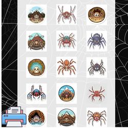 spider svg bundle|tarantula svg|spider clipart|spider silhouette|spider vector