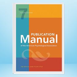 publication manual (official) 7th edition of the american psychological association