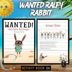 wanted ralfy rabbit book