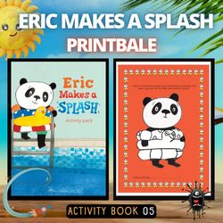 eric makes a splash activity-pack