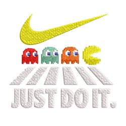game nike embroidery design, game embroidery, nike design, embroidery file, cartoon shirt, instant download.