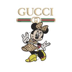 minnie embroidery design, gucci embroidery, brand embroidery, logo shirt, embroidery file, digital download