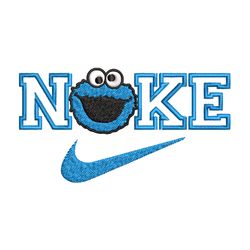 nike blue cartoon embroidery design, nike embroidery, brand embroidery, embroidery file, logo shirt, digital download.