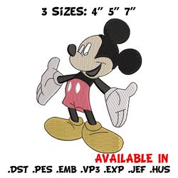 mickey mouse embroidery design, mickey embroidery, embroidery file, embroidery shirt, emb design, digital download