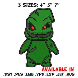 oogie boogie embroidery design, oogie boogie embroidery, emb design, embroidery shirt, embroidery file, digital download