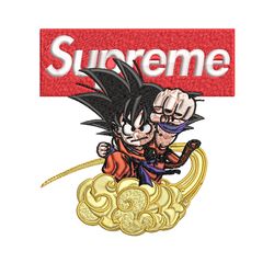 son goku dragon ball supreme embroidery design, dragon ball embroidery, anime design, embroidery file, instant download.