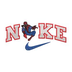 spaiderman nike embroidery design, spaiderman embroidery, logo design, logo shirt, digital download