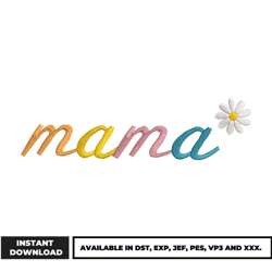 mama name embroidery