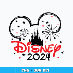Mickey disney 2024 Png, Disney cartoon Png, Cartoon png, Logo design Png, Digital file png, Instant download.