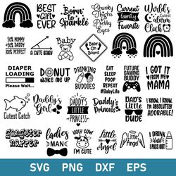 baby bundle svg, baby clipart, baby quotes svg, baby svg, png dxf eps digital filebaby superhero bundle svg, baby superh