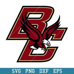 boston college eagles logo svg, boston college eagles svg, ncaa svg, png dxf eps digital file