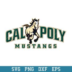 cal poly mustangs logo svg, cal poly mustangs svg ncaa svg, png dxf eps digital file