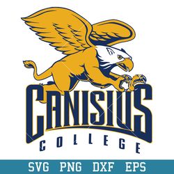 canisius golden griffins logo svg, canisius golden griffins svg, ncaa svg, png dxf eps digital file