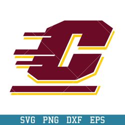 central michigan chippewas logo svg, central michigan chippewas svg, ncaa svg, png dxf eps digital file