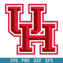 houston cougars logo svg, houston cougars svg, ncaa svg, png dxf eps digital file