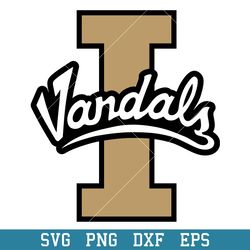 idaho vandals logo svg, idaho vandals svg, ncaa svg, png dxf eps digital file