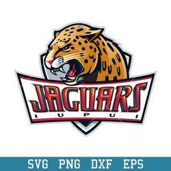 iupui jaguars logo svg, iupui jaguars svg, ncaa svg, png dxf eps digital file