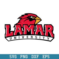 lamar cardinals logo svg, lamar cardinals svg, ncaa svg, png dxf eps digital file