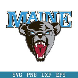 maine black bears logo svg, maine black bears svg, ncaa svg, png dxf eps digital file